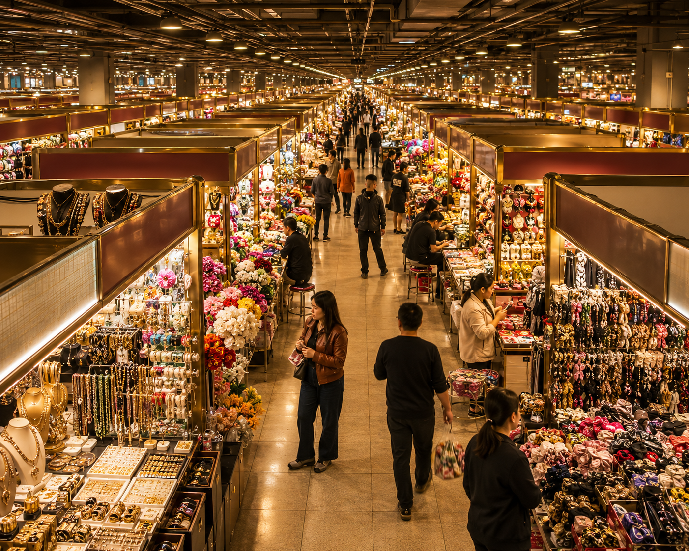 Marché de Yiwu en Chine