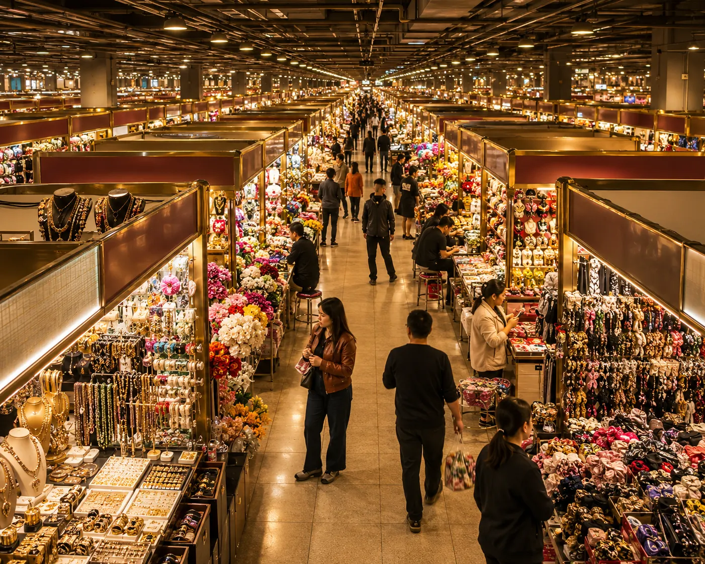 Marché de Yiwu en Chine